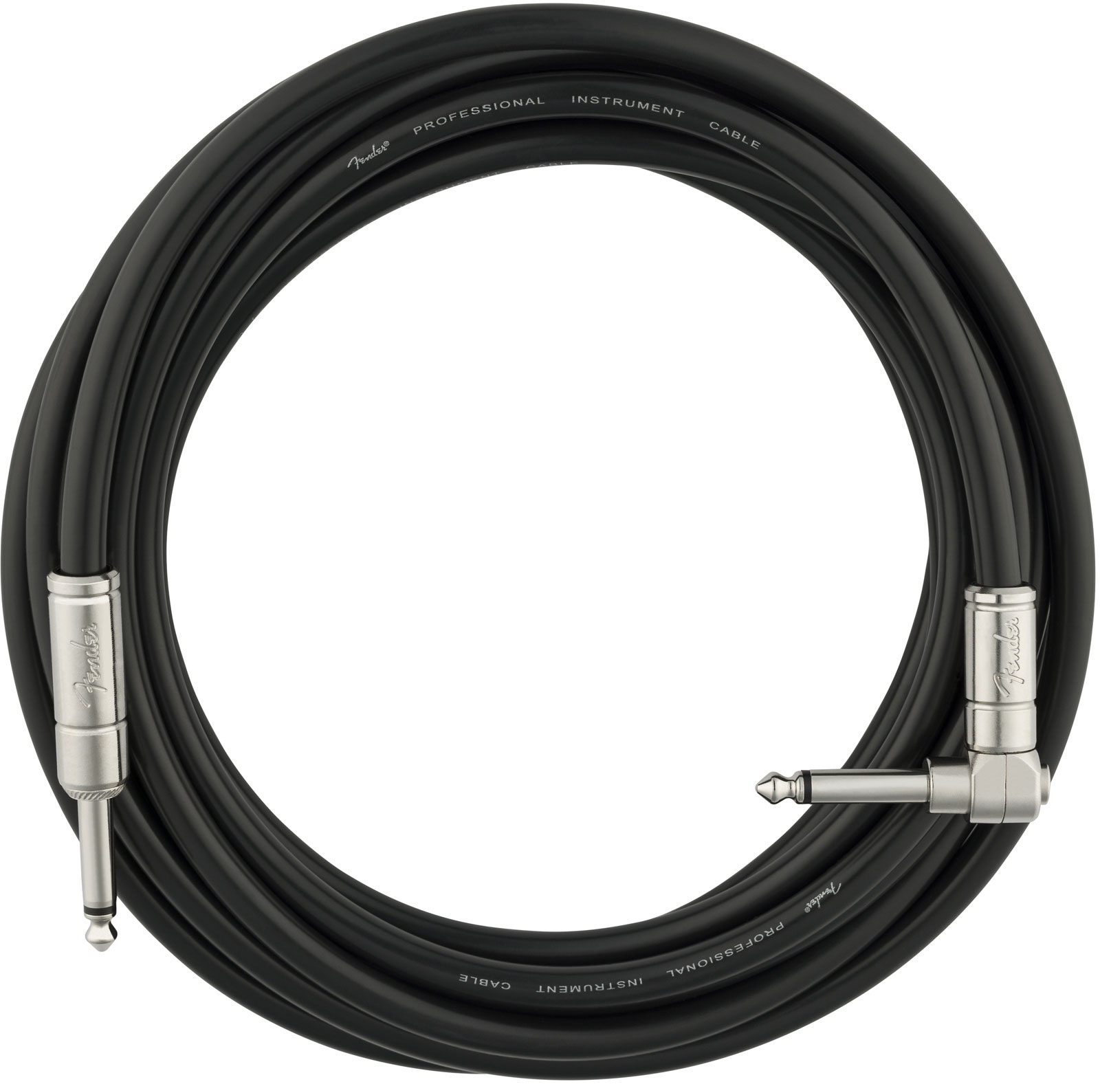 FENDER 15' Professional Series Kill Switch Cable, Straight/Angle
