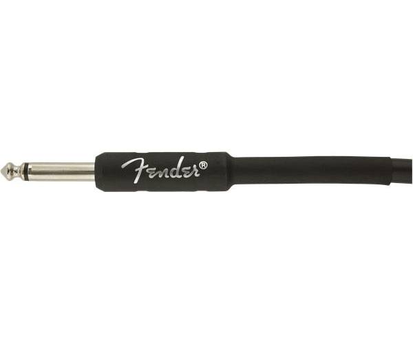 PROFESSIONAL INSTRUMENT CABLE, STRAIGHT/STRAIGHT, 18.6', BLACK