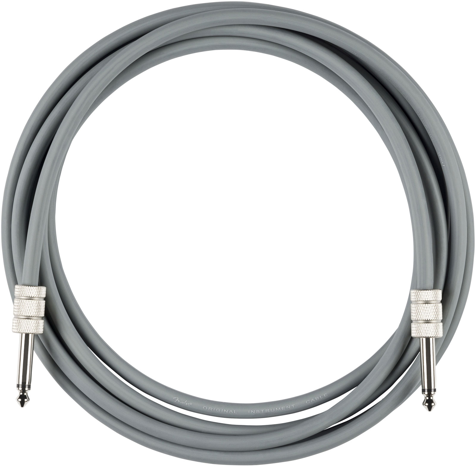 FENDER 10' Anniversary Instrument Cable, Gray, 10'