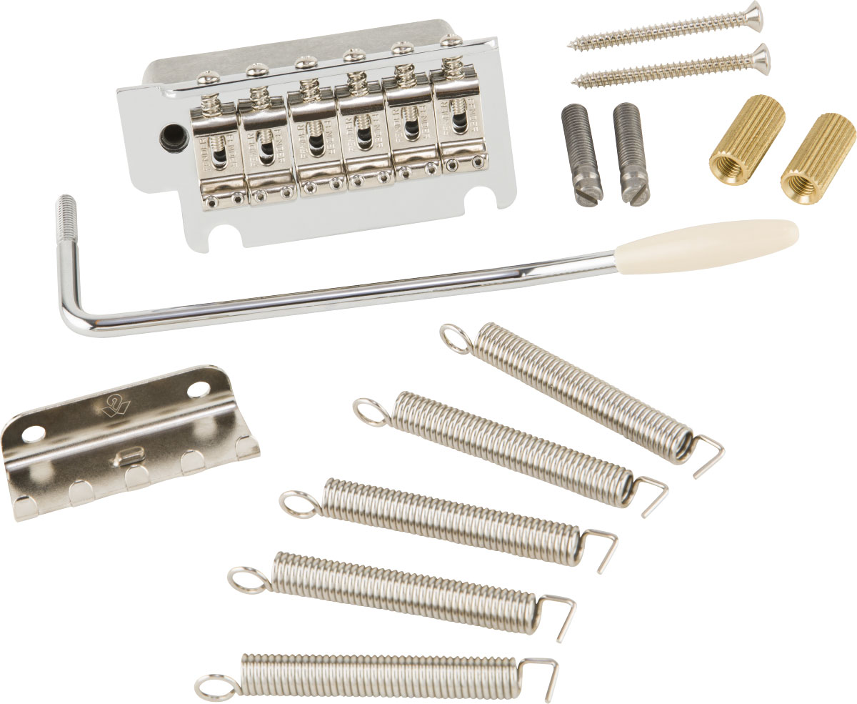 FENDER Deluxe 2 Point Tremolo Assembly, Chrome