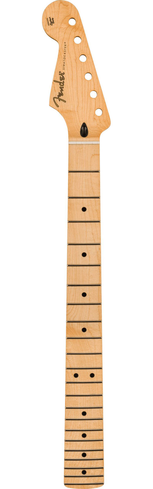 FENDER PLAYER SERIES STRATOCASTER REVERSE HEADSTOCK NECK 22 MEDIUM JUMBO FRETS MAPLE 9.5