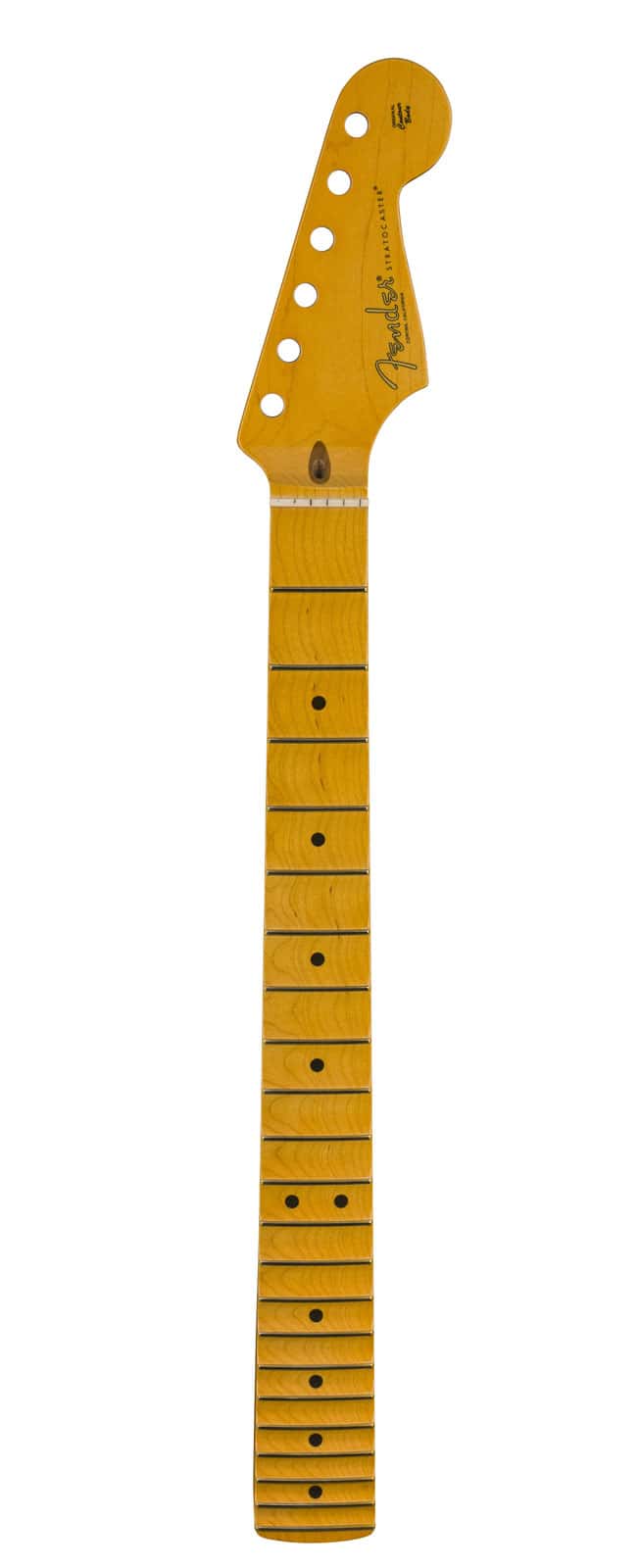FENDER AMERICAN PROFESSIONAL II SCALLOPED STRATOCASTER NECK 22 NARROW TALL FRETS 9.5
