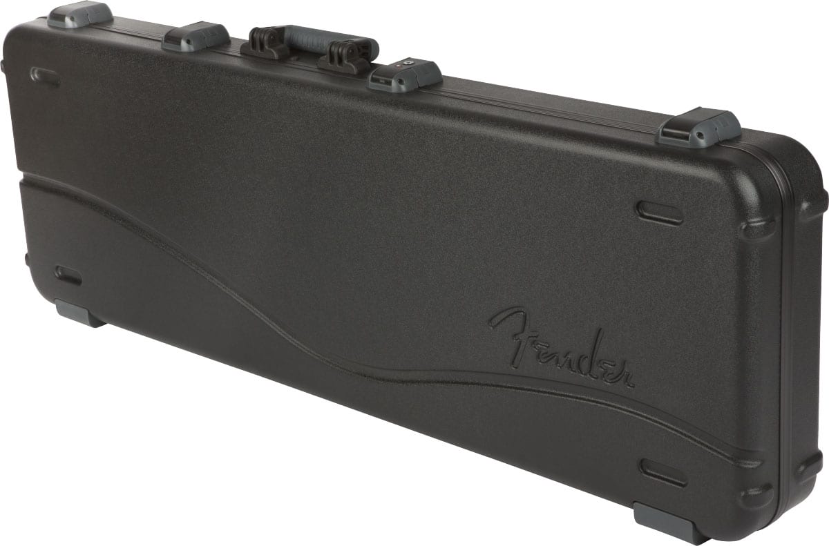 FENDER DELUXE MOLDED BASS CASE, BLACK