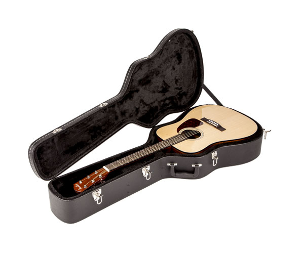 FENDER Folk Dreadnought Flat-top Case, Black