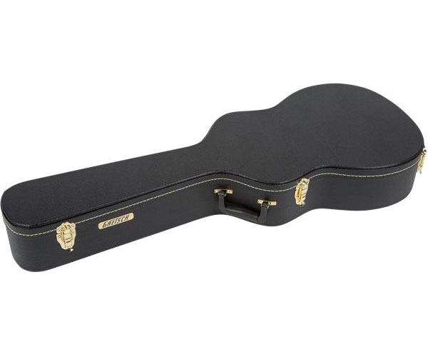 GRETSCH GUITARS G6296 ROUND NECK RESONATOR FLAT TOP CASE, BLACK