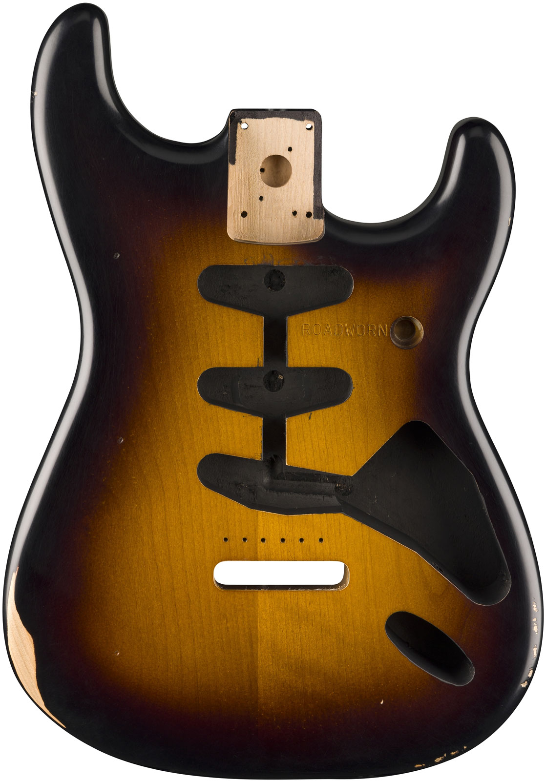 FENDER ROAD WORN 50'S STRATOCASTER SSS ALDER BODY, 2-TONE SUNBURST
