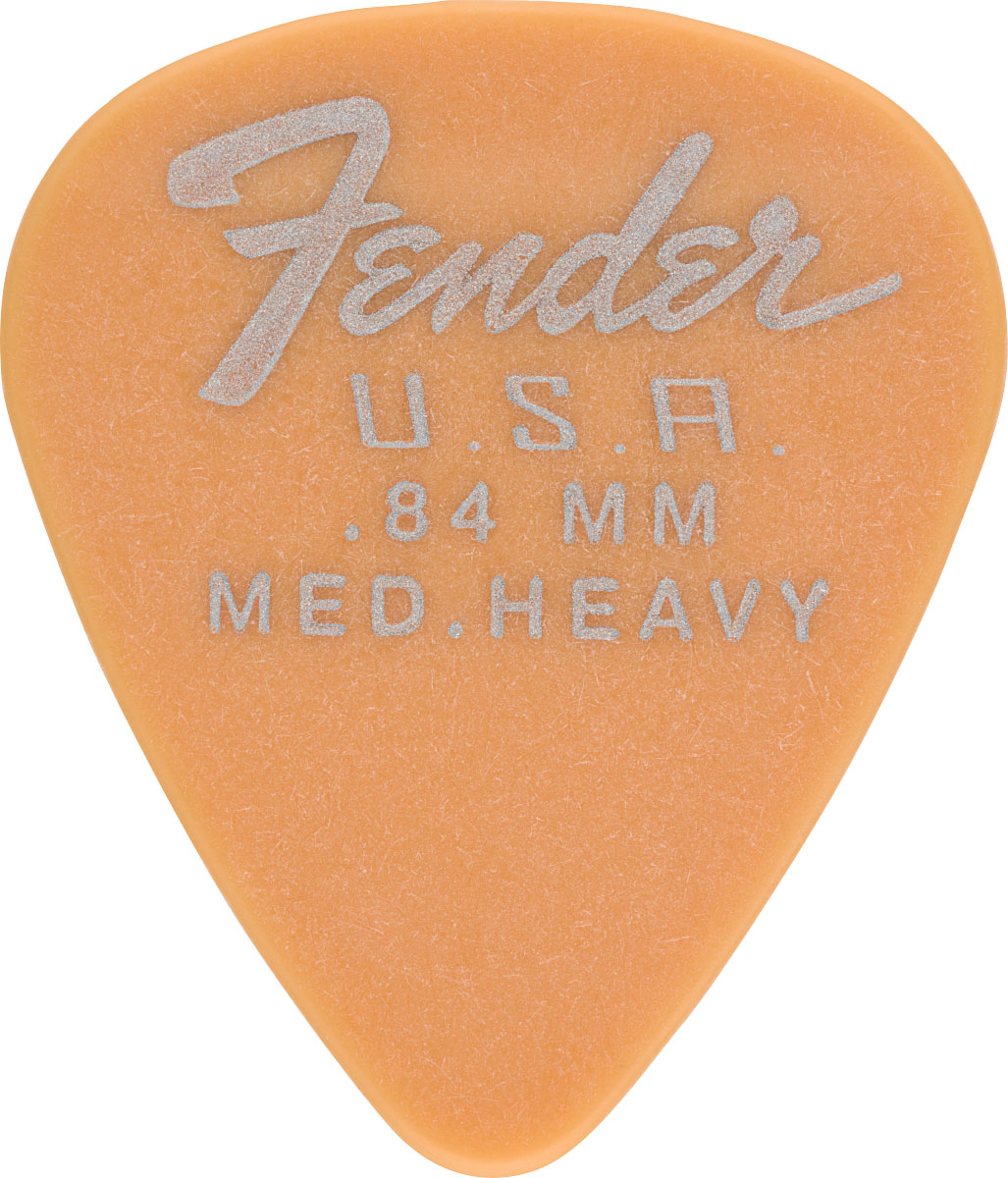 FENDER Dura-TONE 351 SHAPE, .84, BUTTERSCOTCH BLONDE, 12-PACK