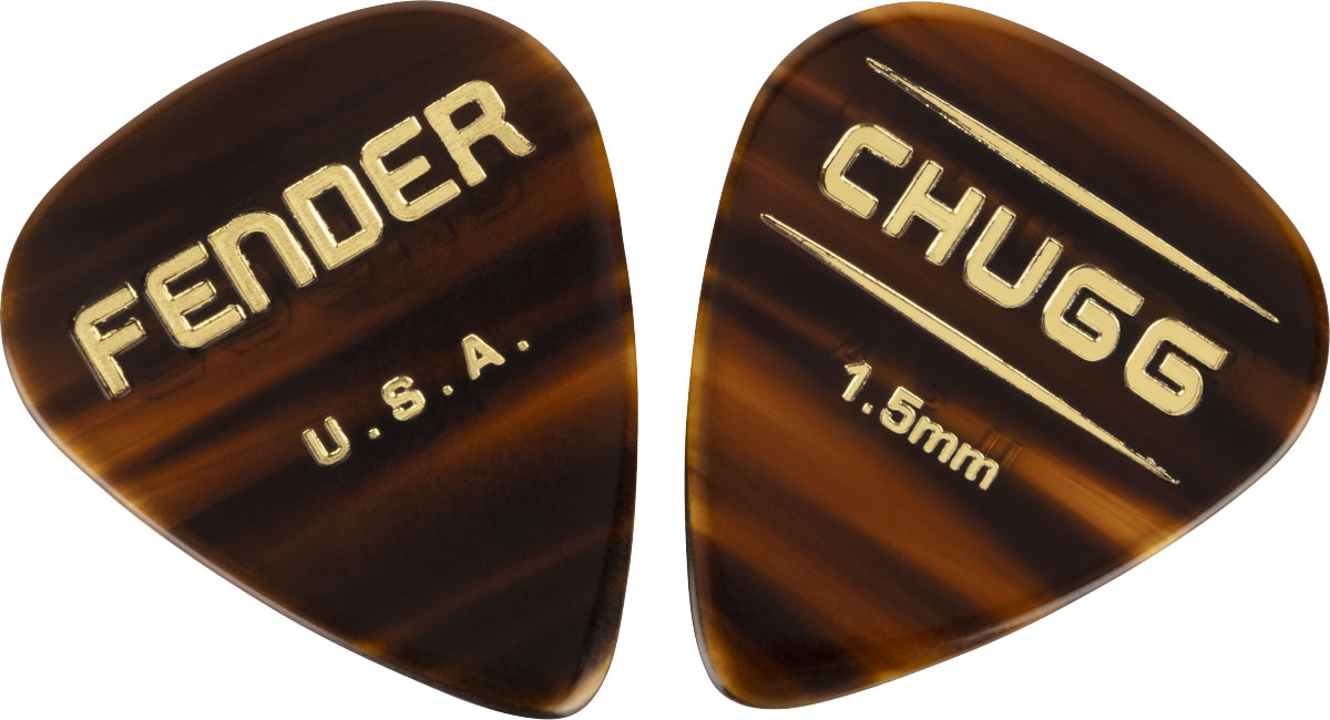 FENDER Chugg 351 Picks, 6-Pack