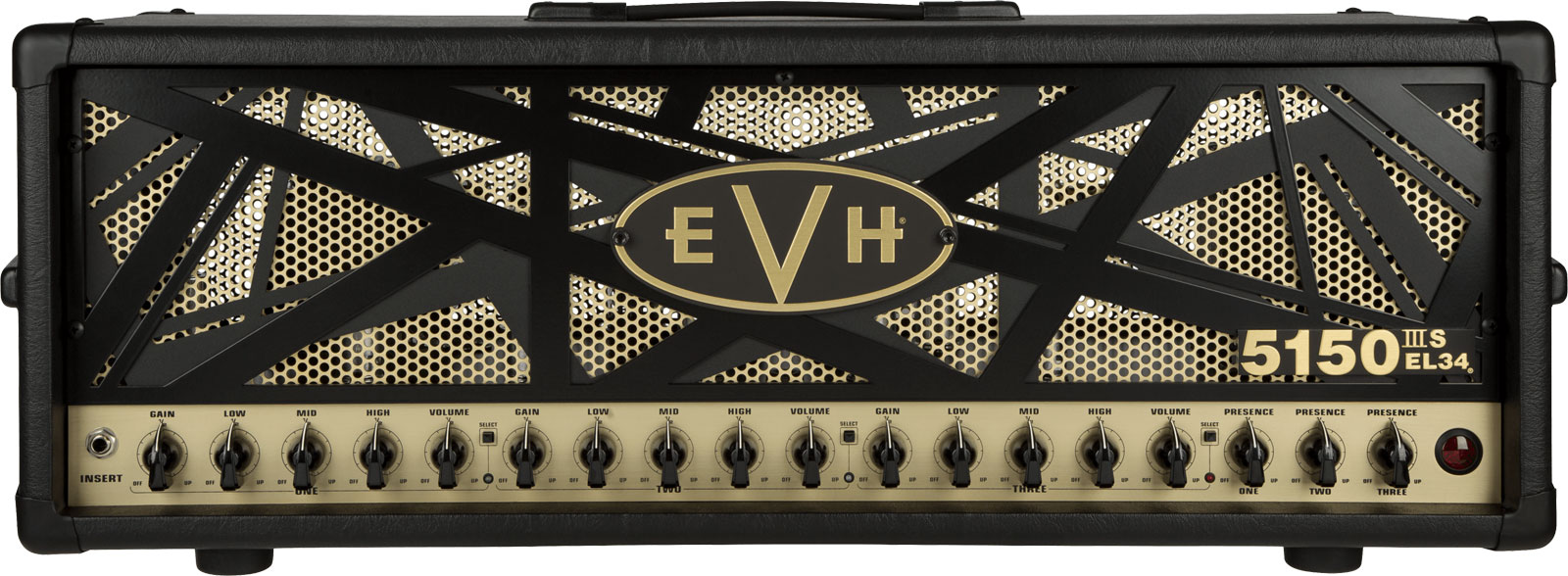 EVH 5150IIIS 100W EL34 HEAD, BLACK, 230V EUR