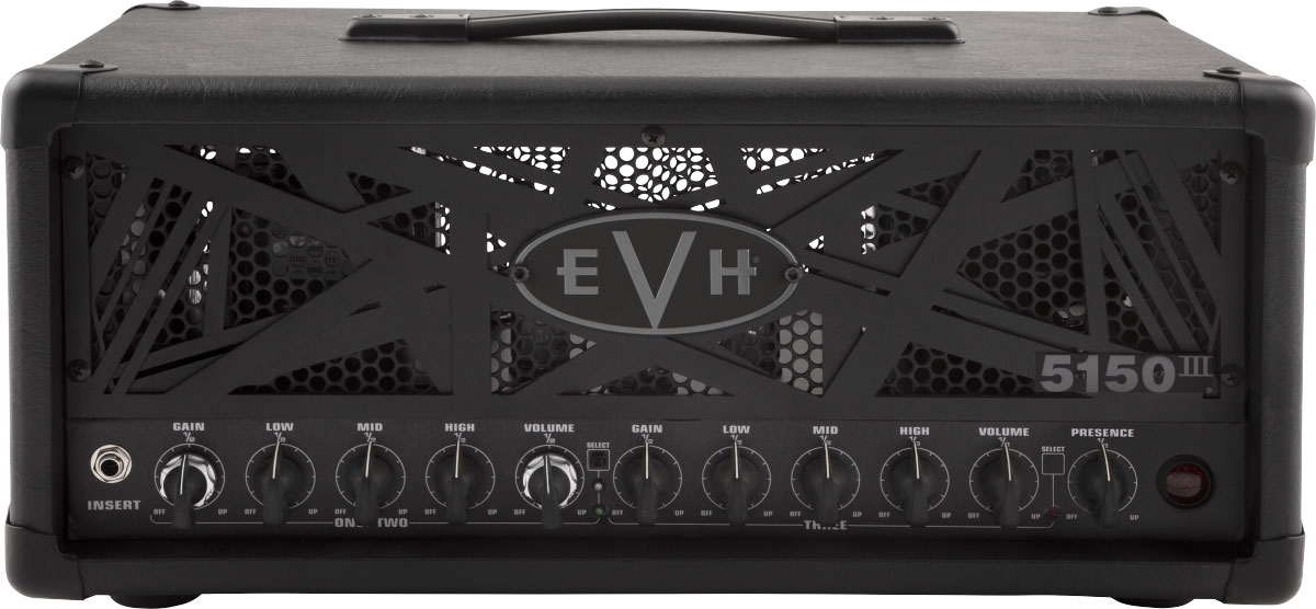 EVH 5150III 50W 6L6 HEAD, BLACK, 230V EUR - BLAGER