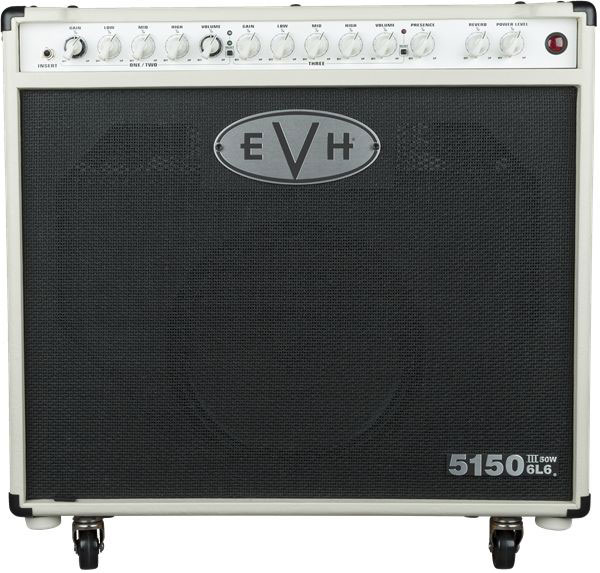 EVH 5150iii 1X12 50W 6L6 Combo, Ivory, 230V Eur