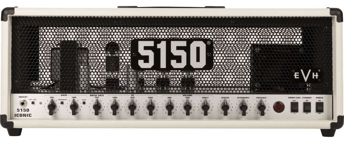 EVH 5150 ICONIC SERIES 80W HEAD, IVORY, 230V EUR