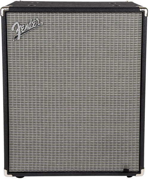 FENDER Rumble 210 Cabinet, Black And Silver