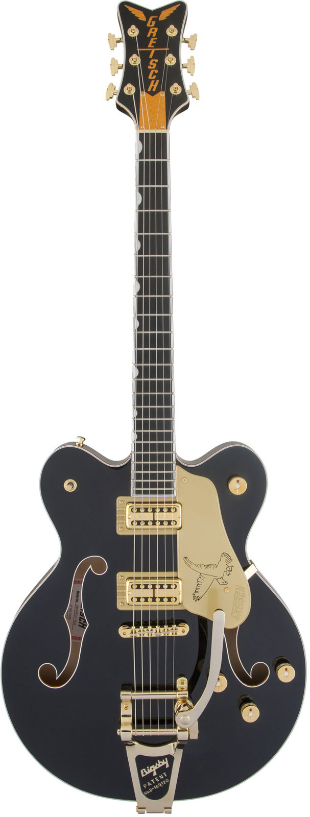 Gretsch Guitars G6636t-blk Pe Flcn Cb Blk Wc