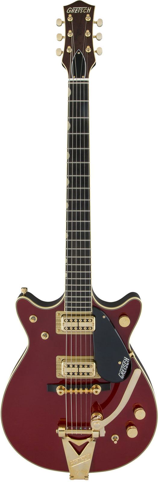 GRETSCH GUITARS G6131T-62 VINTAGE SELECT '62 JET WITH BIGSBY, TV JONES, VINTAGE FIREBIRD RED