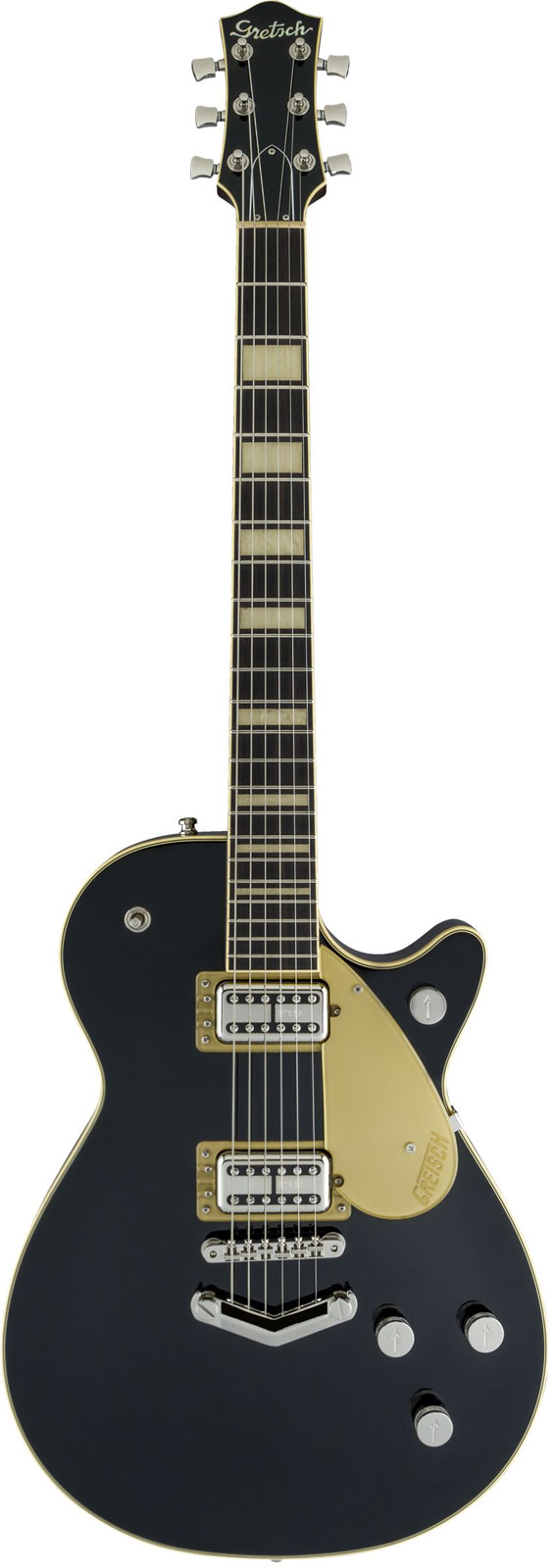 Gretsch Guitars G6228 Players Edition Jet Bt With V-stoptail Rw Black