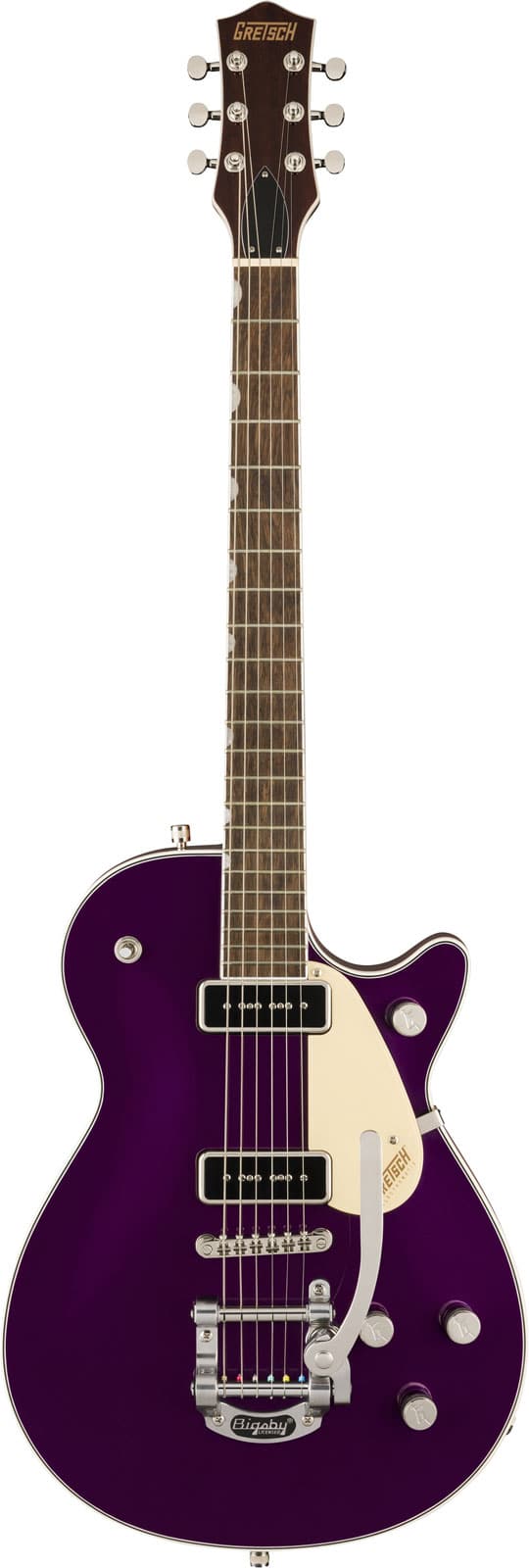 GRETSCH GUITARS G5210T-P90 ELECTROMATIC JET TWO 90 SINGLE-CUT WITH BIGSBY IL AMETHYST