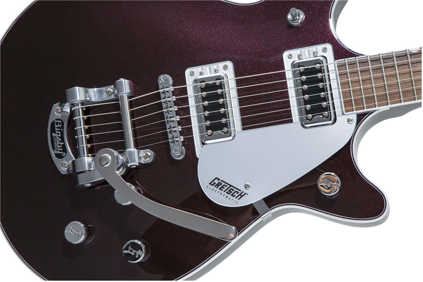 G5232T ELECTROMATIC DOUBLE JET FT WITH BIGSBY LRL, DARK CHERRY METALLIC