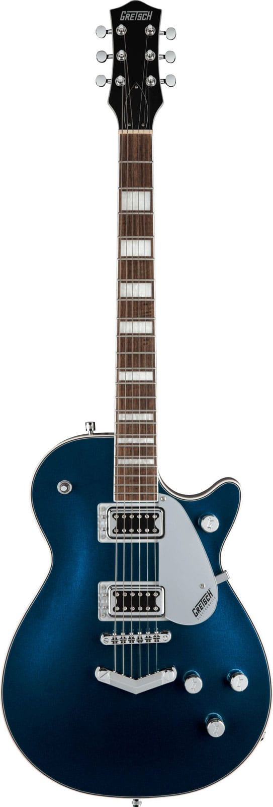 GRETSCH GUITARS G5220 ELECTROMATIC JET BT SINGLE-CUT WITH V-STOPTAIL LRL MIDNIGHT SAPPHIRE