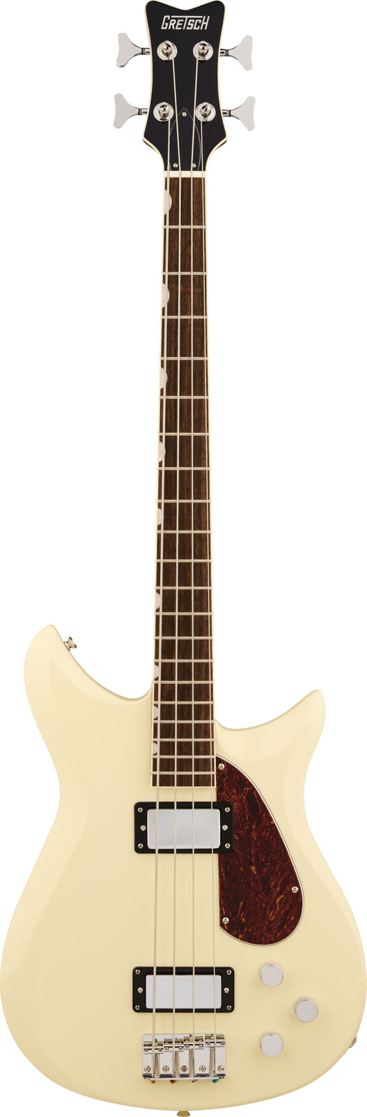 Electromatic CVT Bass Double-Cut LRL Vintage White