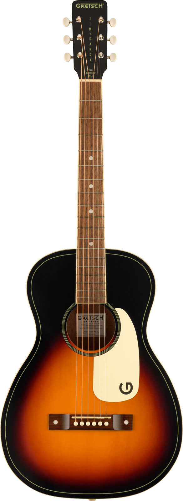 GRETSCH GUITARS Parlor Signature Jim Dandy WN Rex Burst