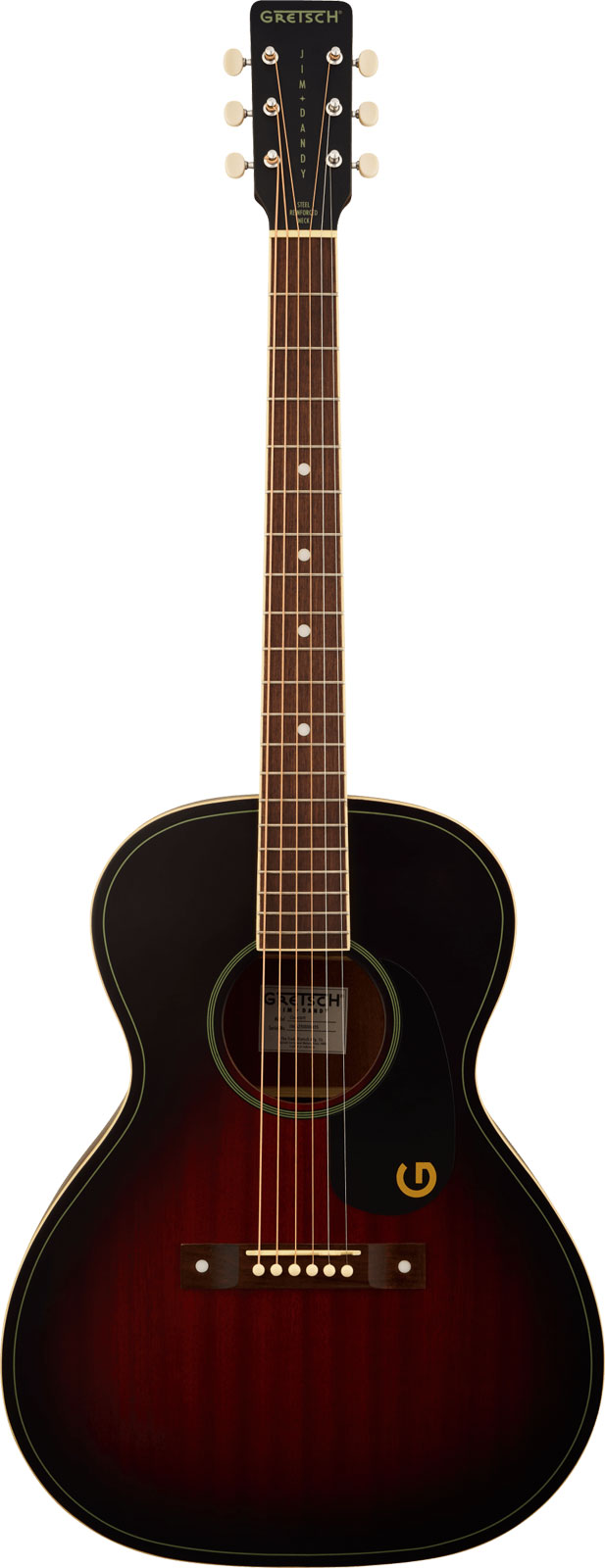GRETSCH GUITARS Jim Dandy Concert WN BPG Deep Cherry Burst