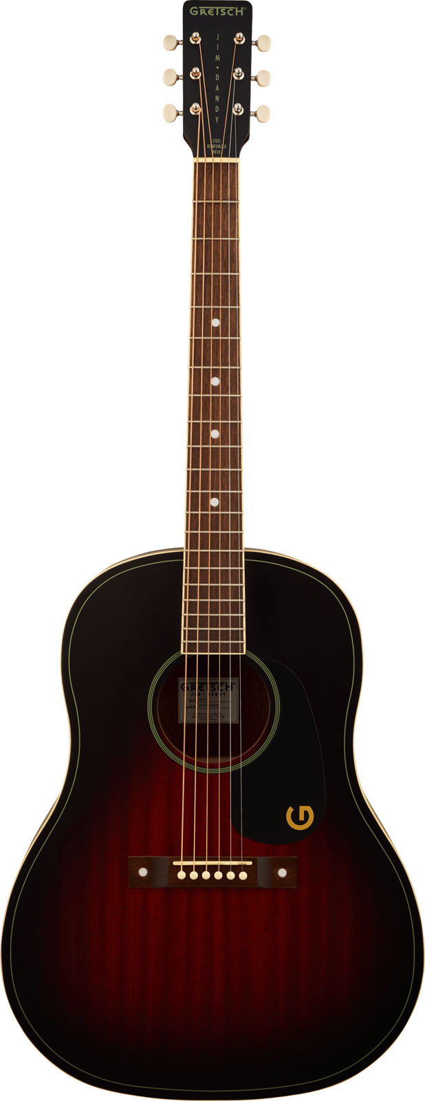 GRETSCH GUITARS Jim Dandy Dreadnought WN BPG Deep Cherry Burst