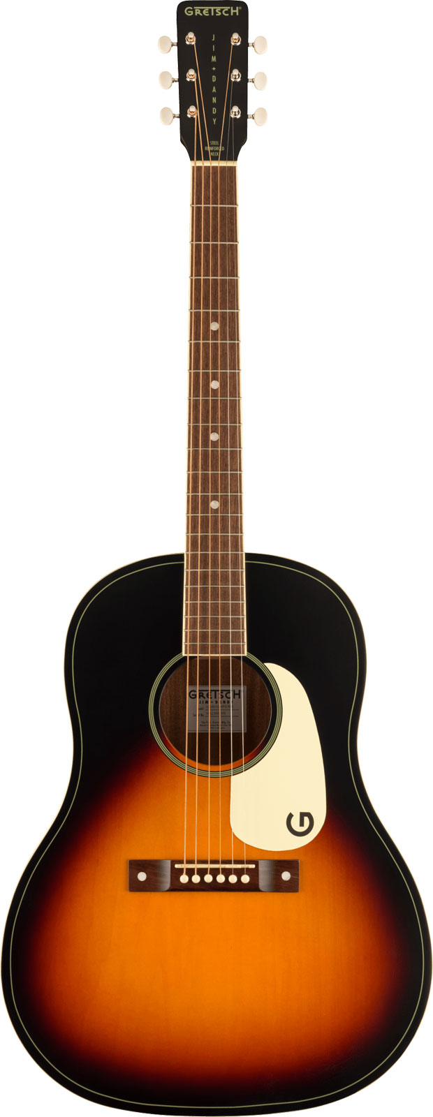 GRETSCH GUITARS Dreadnought Signature Jim Dandy WN Rex Burst