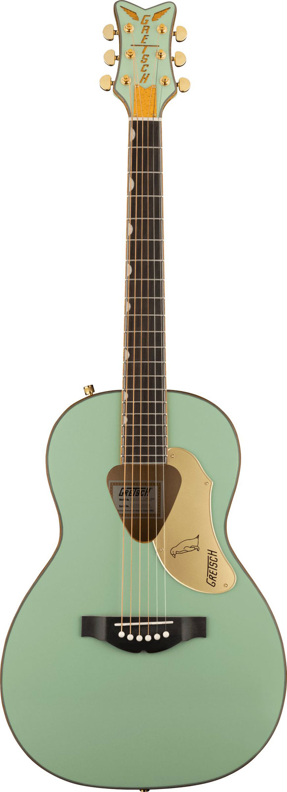 GRETSCH GUITARS G5021E Penguin Parlor Rancher Mint Metallic