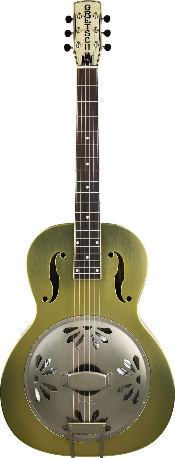 GRETSCH GUITARS G9202 Honey Dipper Special Round-Neck Pdk Bell Bronze