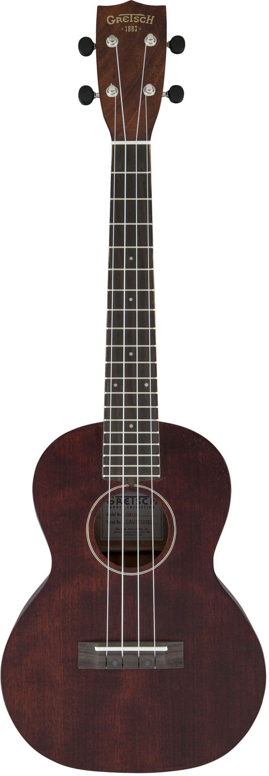 GRETSCH GUITARS G9120 TENOR STANDARD UKULELE WITH GIG BAG OVKGL, VINTAGE MAHOGANY STAIN