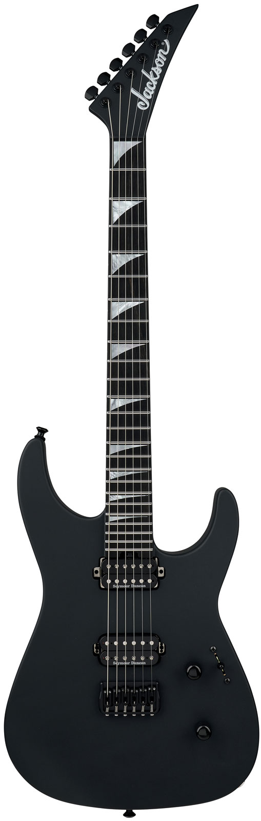 JACKSON GUITARS American Series Soloist Sl2 Dx Ht Ebo Satin Black
