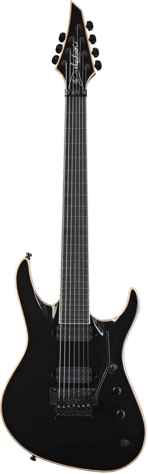 JACKSON GUITARS USA SIGNATURE CHRIS BRODERICK SOLOIST 7 EBO, GLOSS BLACK