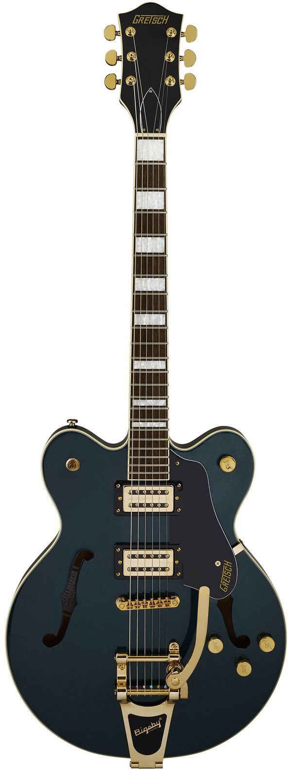 GRETSCH GUITARS G2622Tg Streamliner Cb Double-Cut With Bigsby Ltd Lrl Broad'Tron Bt-3S Pickups Midnight Sapphire
