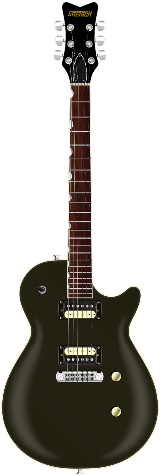 GRETSCH GUITARS Streamliner Jet LRL Jet Black