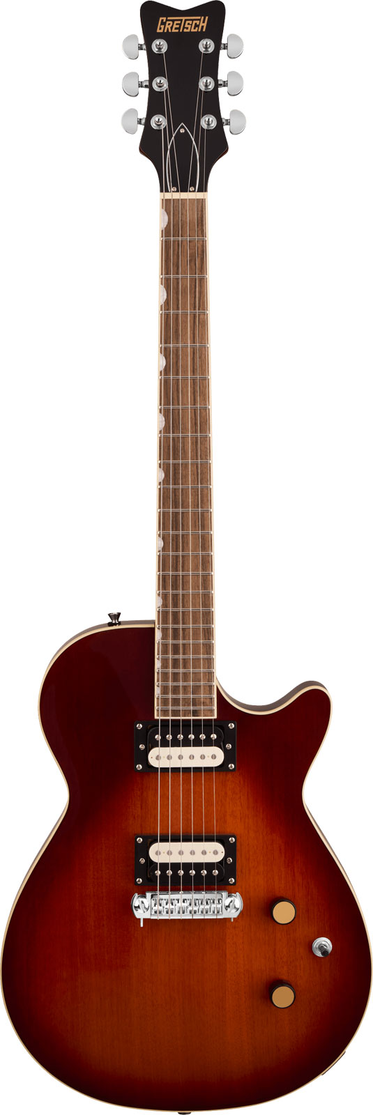 GRETSCH GUITARS Streamliner Jet LRL Duo-Tone Burst