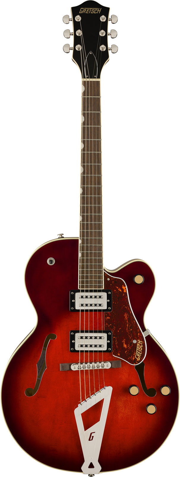 GRETSCH GUITARS G2420 Streamliner Hollow Body With Chromatic Ii, Lrl, Claret Burst