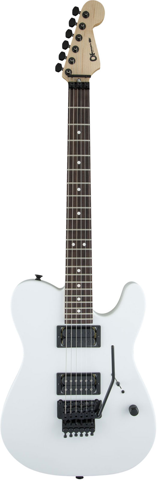 CHARVEL Style 2 Fr San Dimas Hh Usa Select Rw Snow Blind Satin