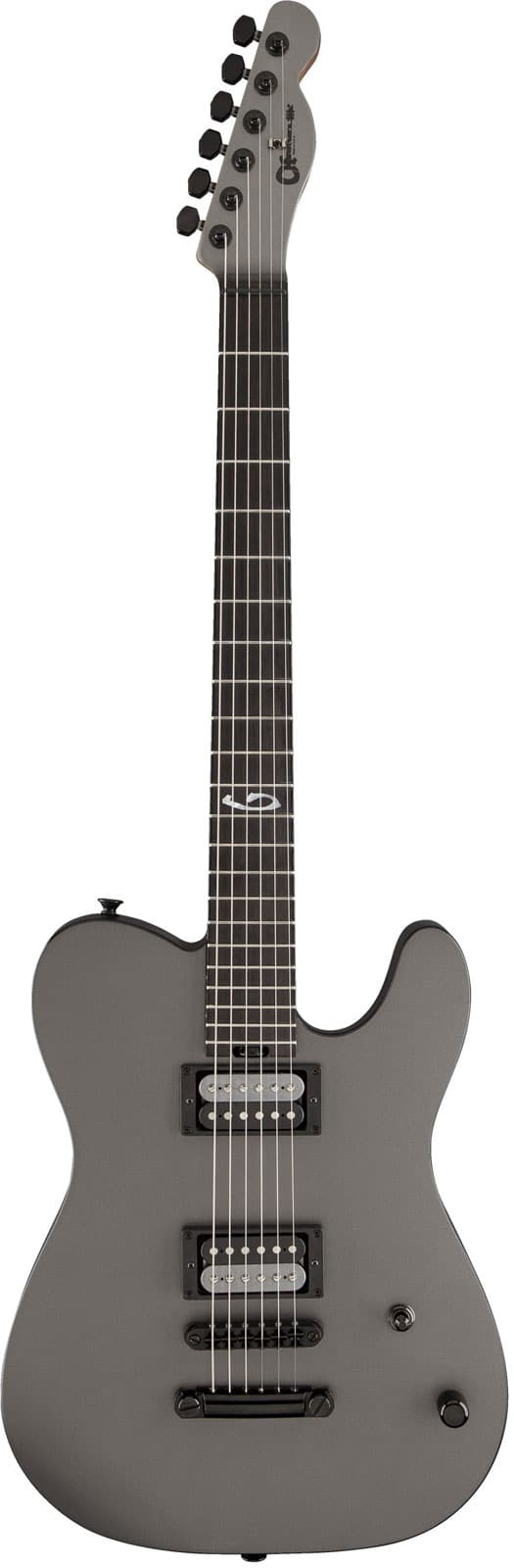 CHARVEL JOE DUPLANTIER USA SIGNATURE SAN DIMAS STYLE 2 EBO, SATIN GRAY