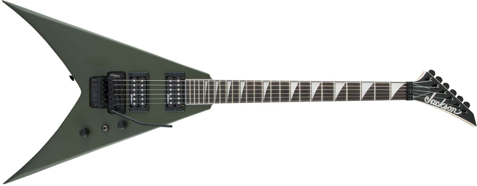 JACKSON GUITARS JS KING V JS32, AMARANTH FINGERBOARD, MATTE ARMY DRAB