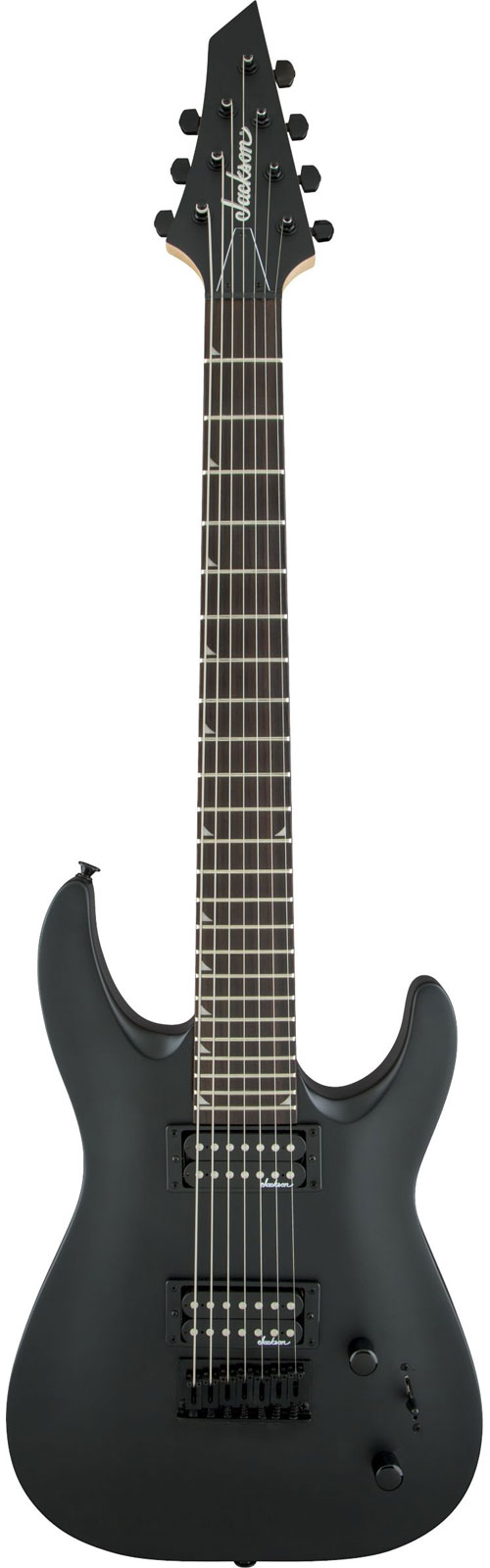 JACKSON GUITARS JS22-7 DKA HT Dinky AMA Satin Black