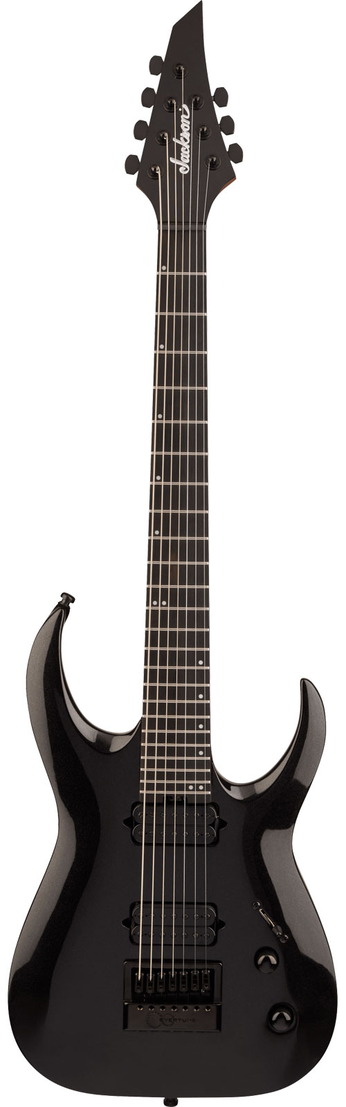 JACKSON GUITARS Pro Series Signature Misha Mansoor Juggernaut ET7 EBO Metallic Black