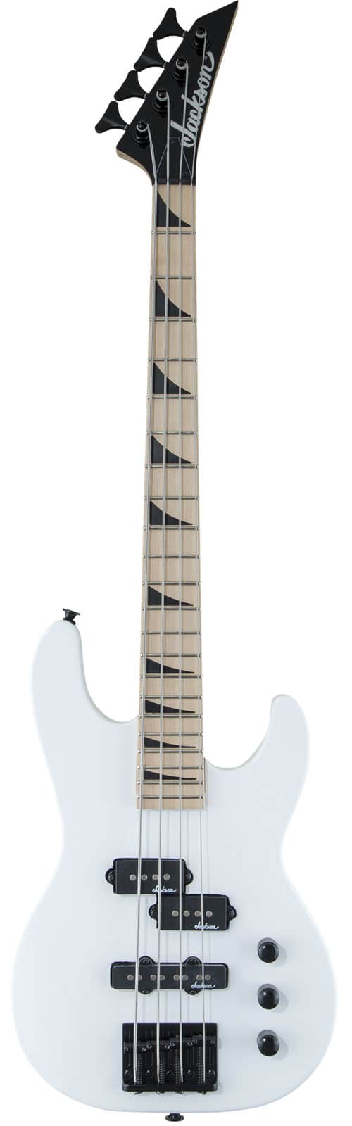 JACKSON GUITARS JS CONCERT BASS MINION JS1XM MN, SNOW WHITE