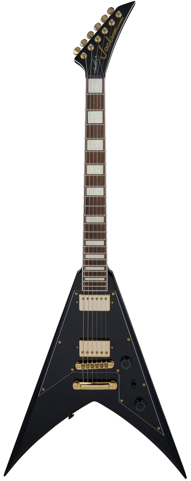 JACKSON GUITARS X Series Signature Scott Ian King V Kvxt Lrl Gloss Black