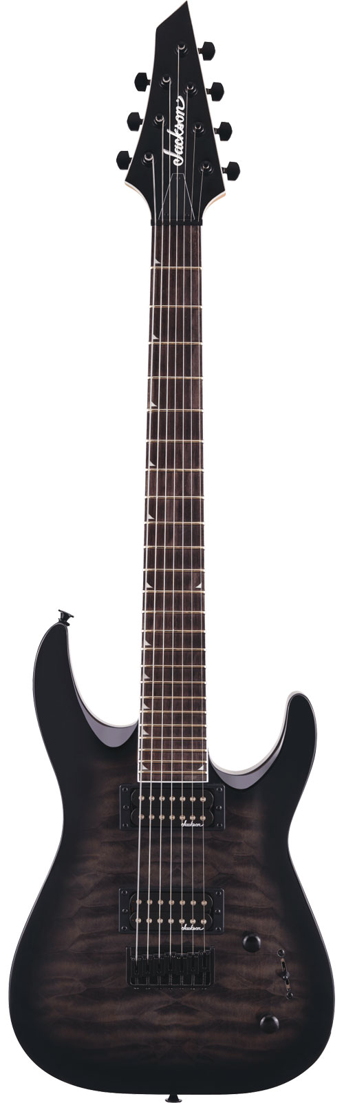 JACKSON GUITARS Dinky Js Ama Transparent Black Burst