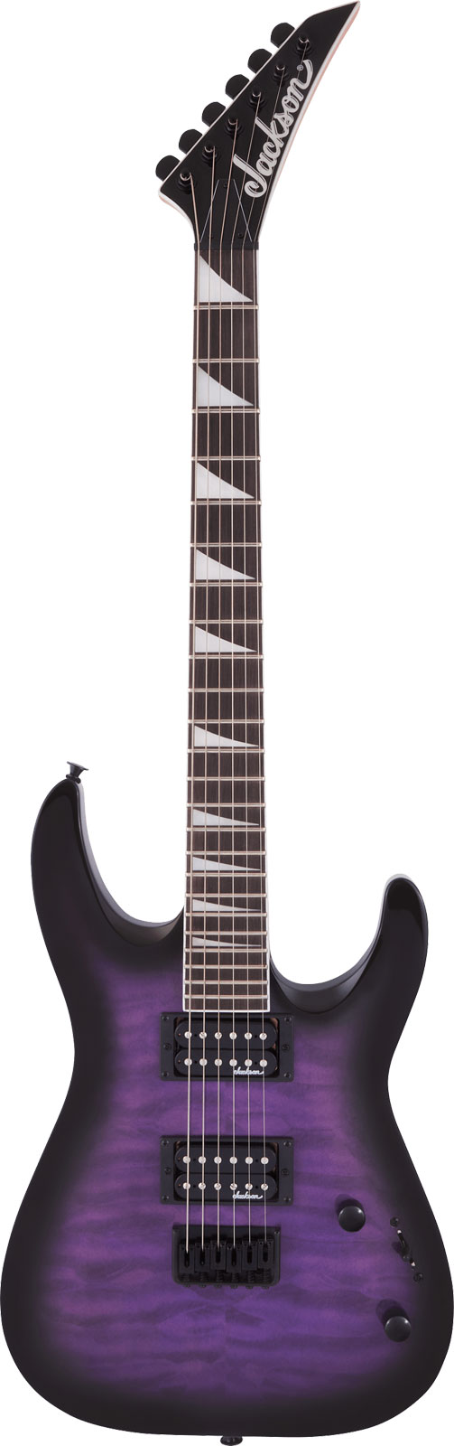 JACKSON GUITARS Js32Q Dka Ht Dinky Js Ama Transparent Purple Burst