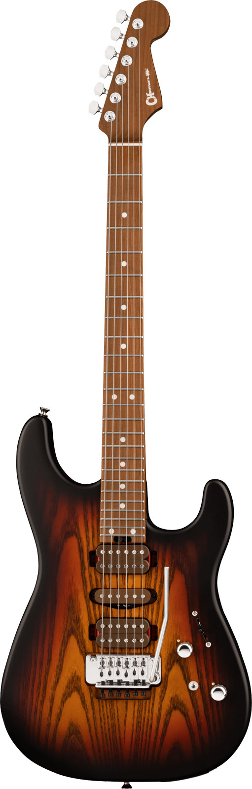 CHARVEL Sd24 San Dimas Pro-Mod Signature Guthrie Govan Mn Mij Three-Tone Sunburst