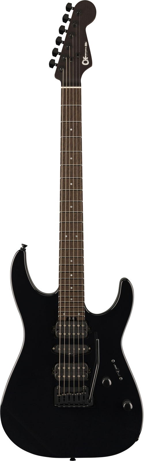 CHARVEL Mj Dk24 Hsh 2Pt W Mahogany, Wenge Fingerboard, Black