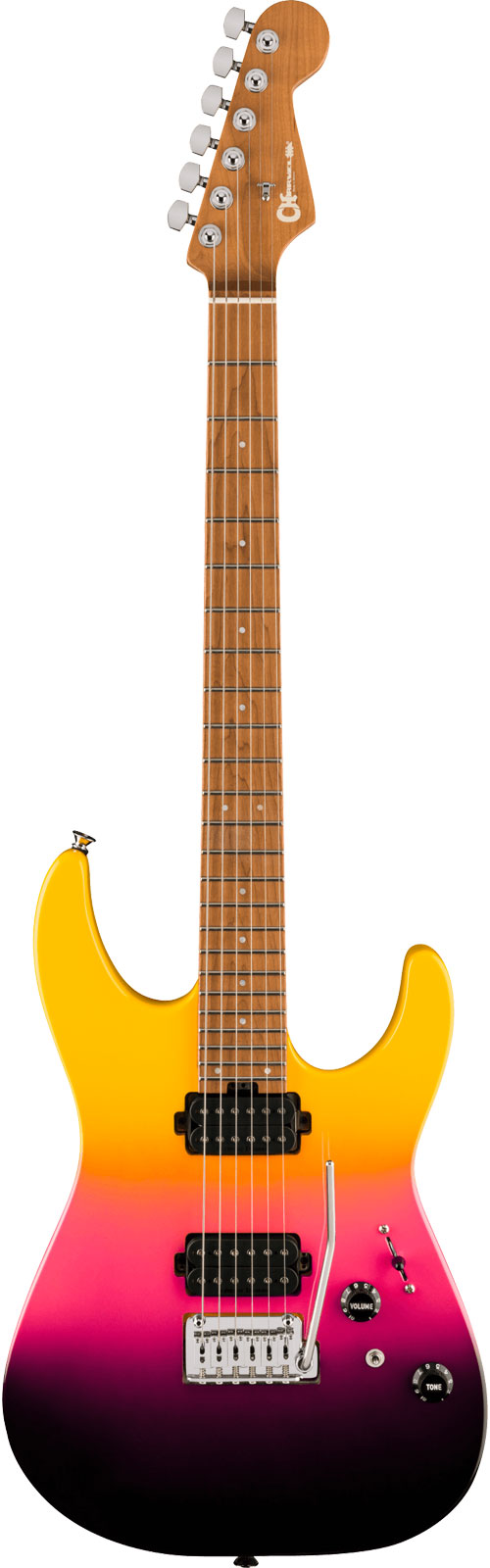 CHARVEL Dk24 2Pt Hh Pro-Mod Mn Malibu Sunset