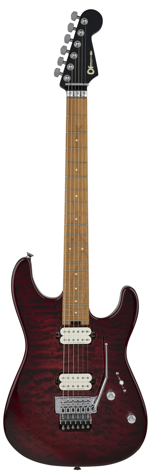 CHARVEL Pro-Mod Plus San Dimas Style 1 Hh Fr Cm Carmalized Mn Sangria Burst
